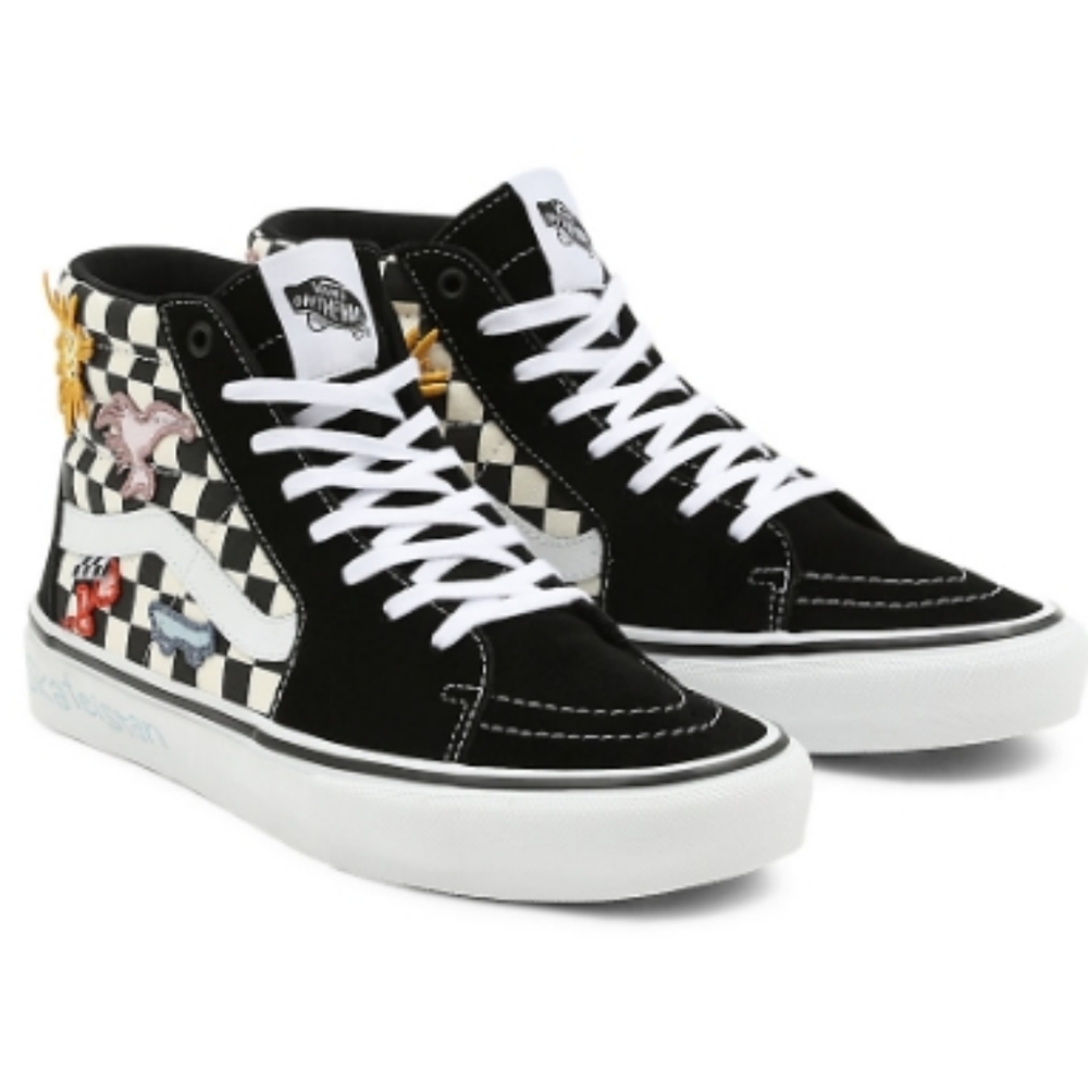 Vans Skate SK8-Hi Skateistan Checkerboard Shoes